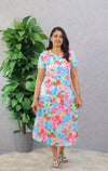 Jenita1 SoftCotton Calf Length Maternity Loungewear