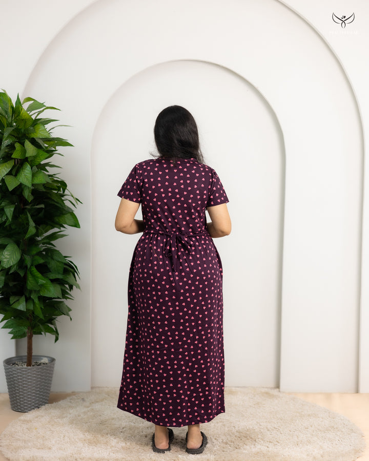 Agastya SoftCotton Full Length Maternity Loungewear