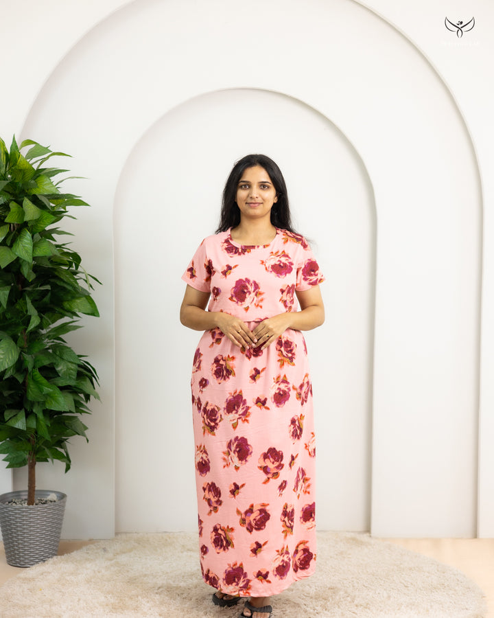 Jothika3 SoftCotton Full Length Maternity Loungewear