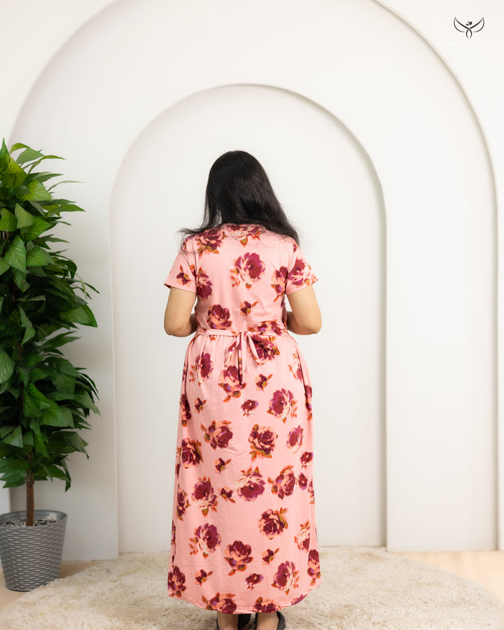 Jothika3 SoftCotton Full Length Maternity Loungewear