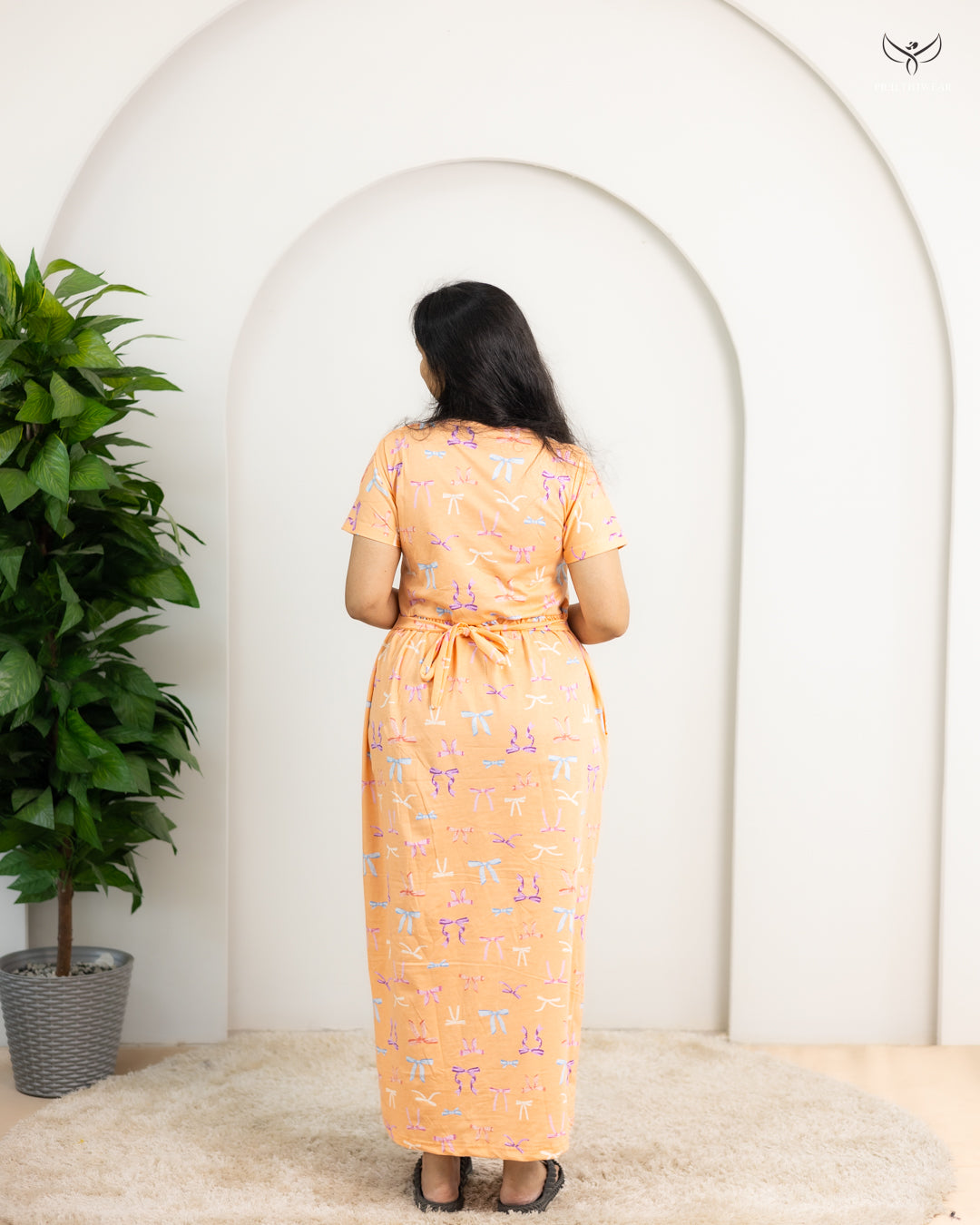 Dua3 SoftCotton Full Length Maternity Loungewear