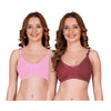 Clip-down Nursing Bra Combo – Bamboo Cotton Pack of 2 - The Maternity Store by Preethiwear