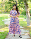 Namira Maternity Dress with center Button