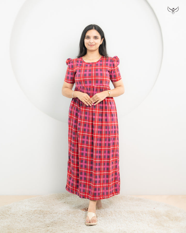 Sheel1 SoftCotton Full Length  Maxi Loungewear