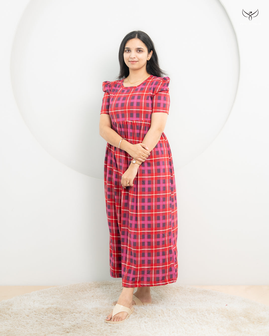 Sheel1 SoftCotton Full Length  Maxi Loungewear