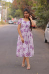 Poorvi Maternity Dress with center Zip