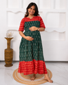 Haarika Maternity Dress with center Zip - The Maternity Store by Preethiwear