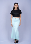 Ice Blue Saree Shapewear - The Maternity Store by Preethiwear
