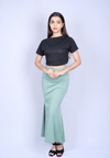 Pine Green Saree Shapewear - The Maternity Store by Preethiwear