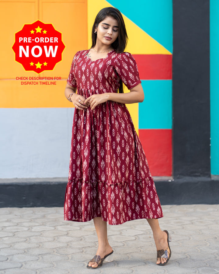 Reetha Maternity Dress (PREORDER-Nov20)