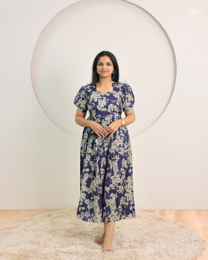 Rafia Maternity Dress
