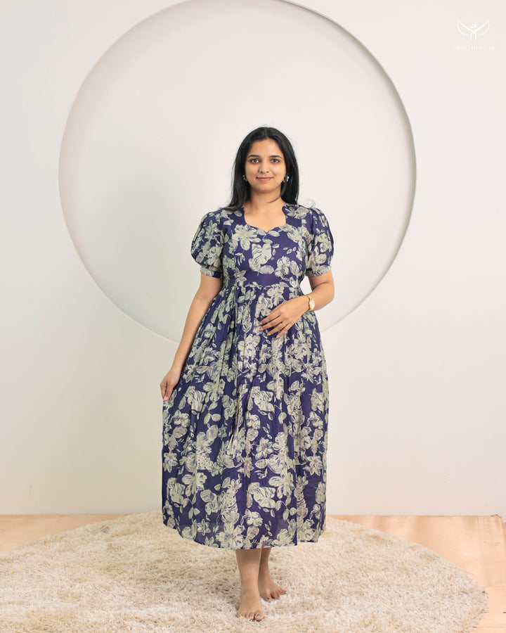 Rafia Maternity Dress