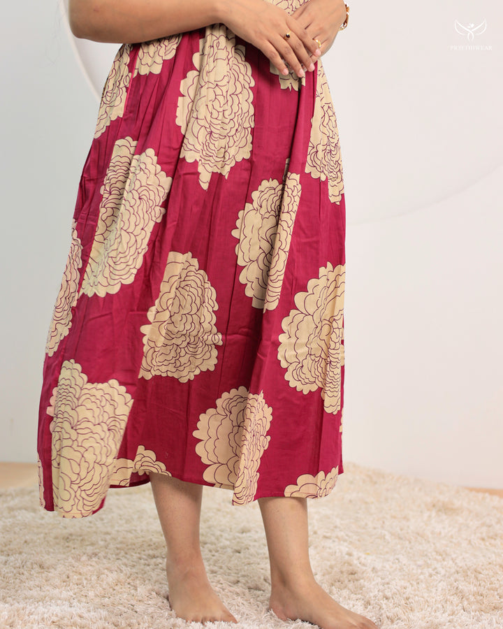 Akshara5  Maternity Dress