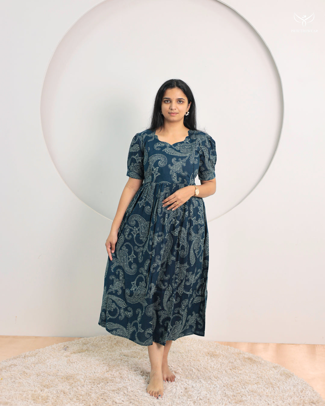 Subha1  Maternity Dress