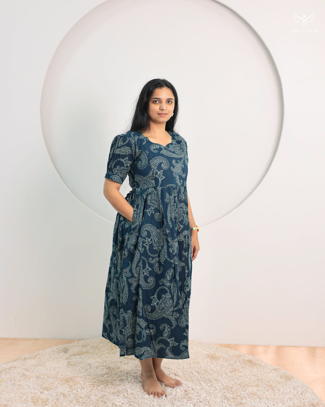 Subha1  Maternity Dress