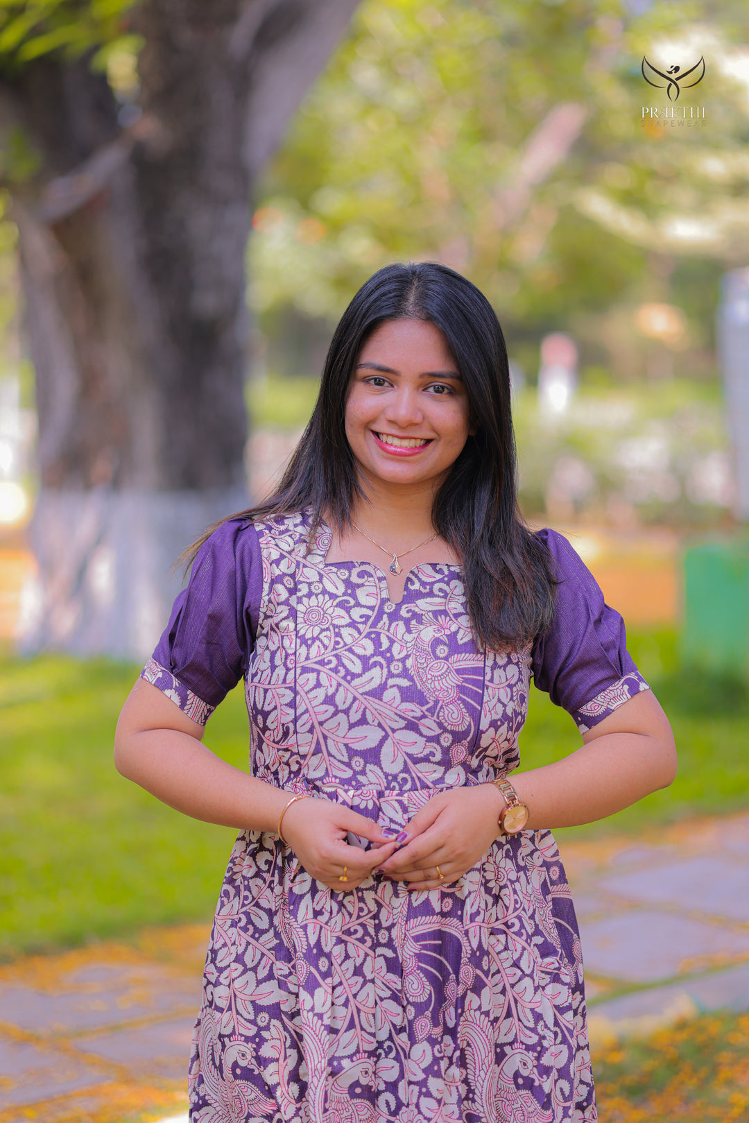 Shanthini  Maternity Dress