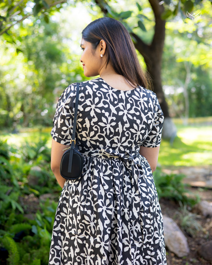 Gaya Maternity Dress with center zip