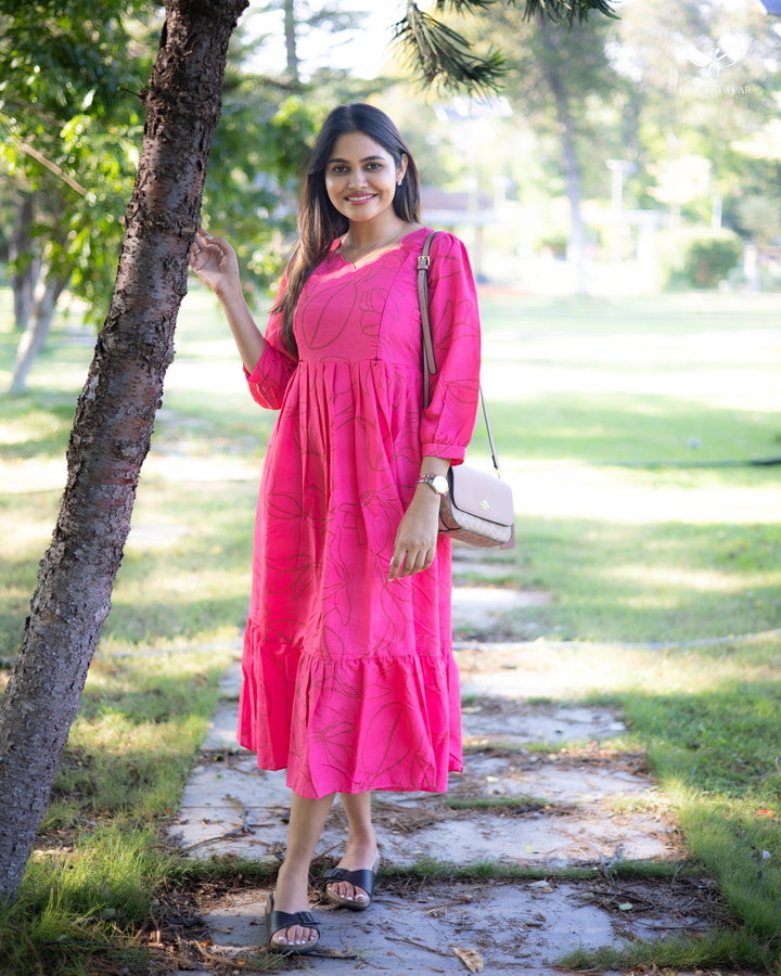 Kiruthika Maternity Dress