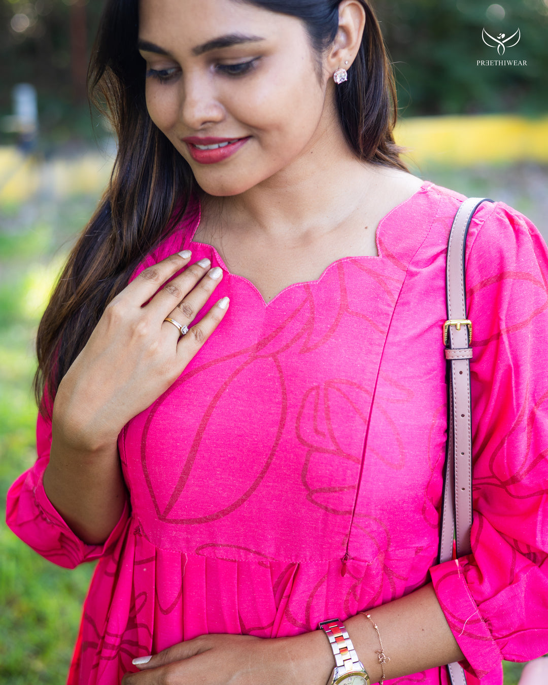 Kiruthika Maternity Dress