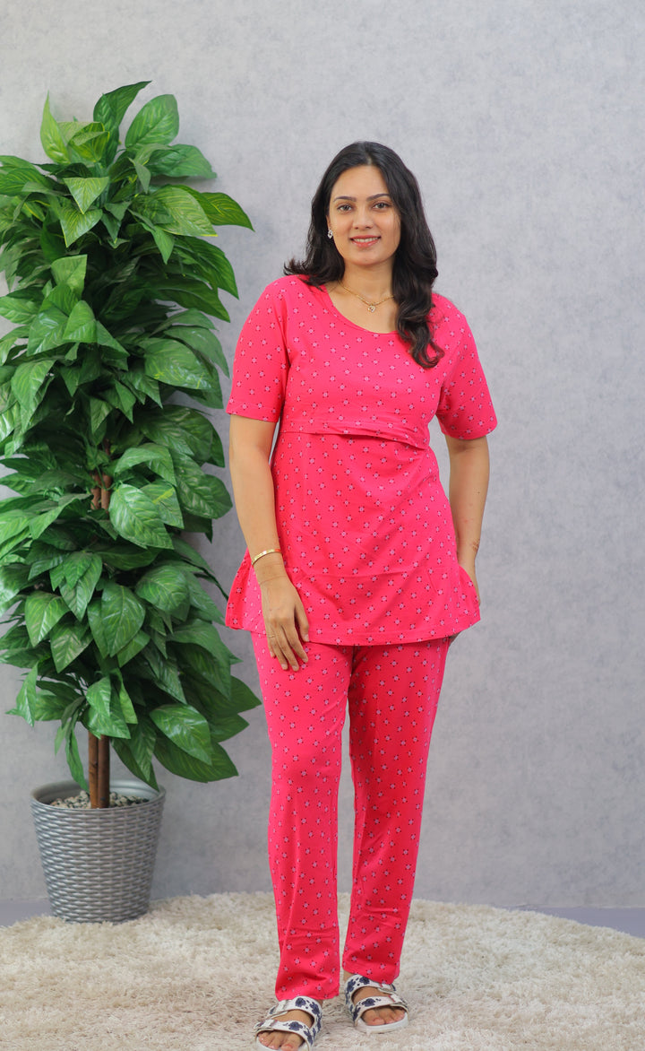 Rohini SoftCotton Maternity Top Pant Set