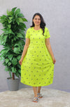 Dhanusri SoftCotton Calf Length Maternity Loungewear