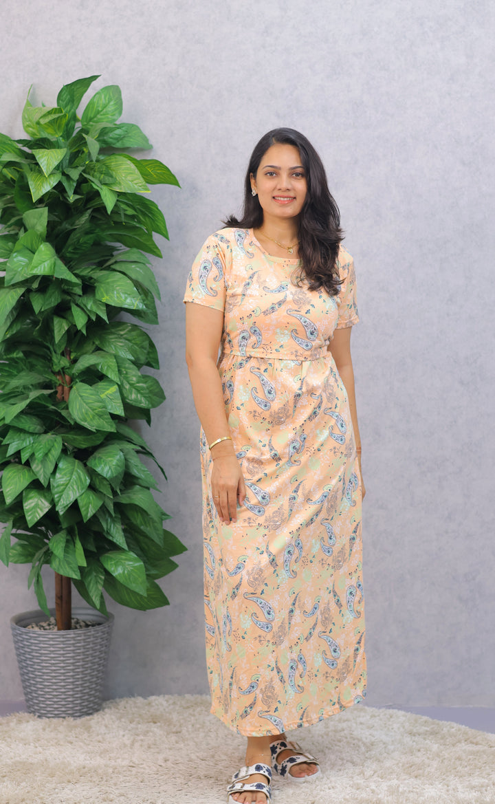 Yani SoftCotton Full Length Maternity Loungewear