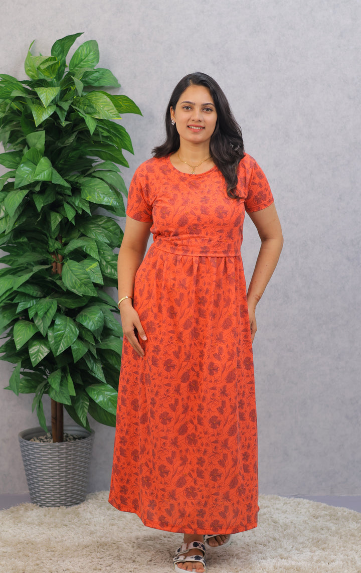 Isai SoftCotton Full Length Maternity Loungewear