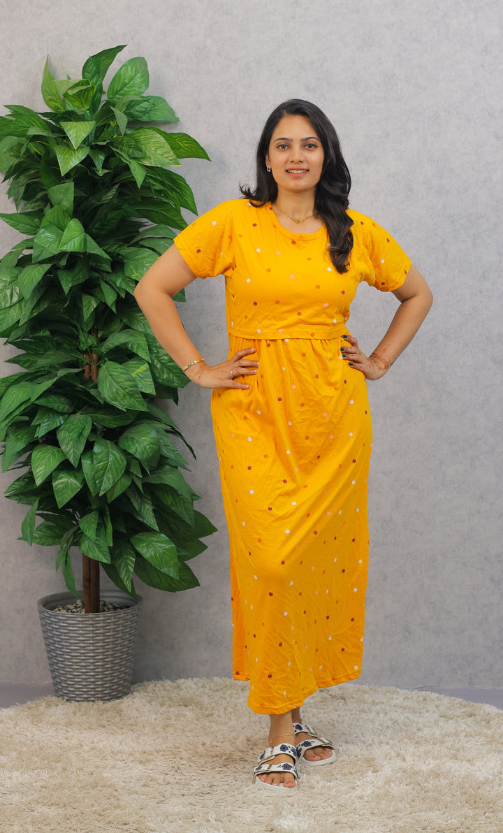 Bishti SoftCotton Full Length Maternity Loungewear