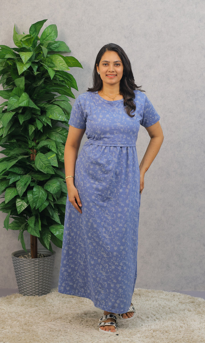 Abhiri SoftCotton Full Length Maternity Loungewear