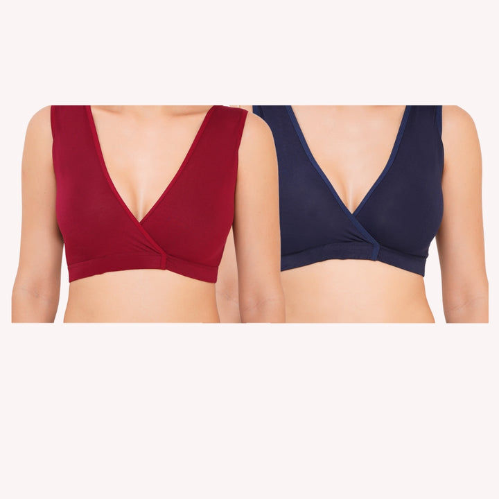 Combo Maternity Nursing Sleep Bra Pack of 2