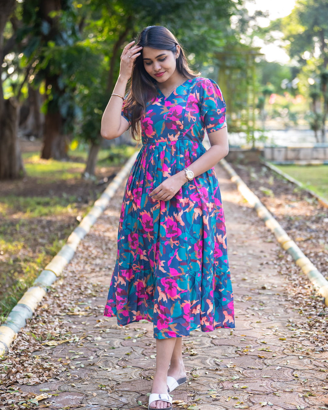 Mounika Maternity Dress