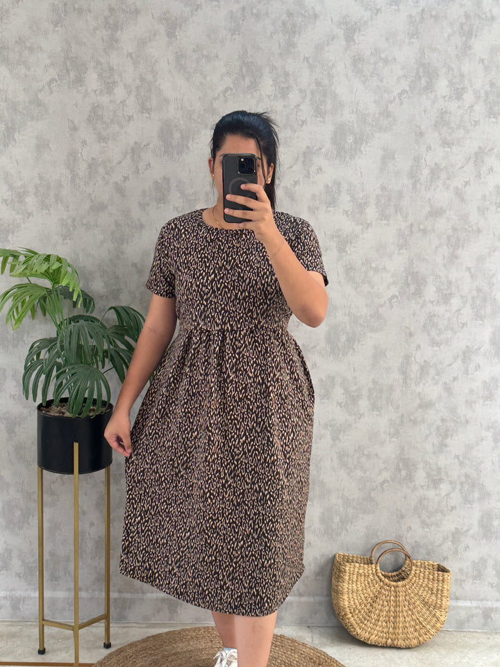 Fariha ThickSoftCotton Calf Length Maternity Loungewear