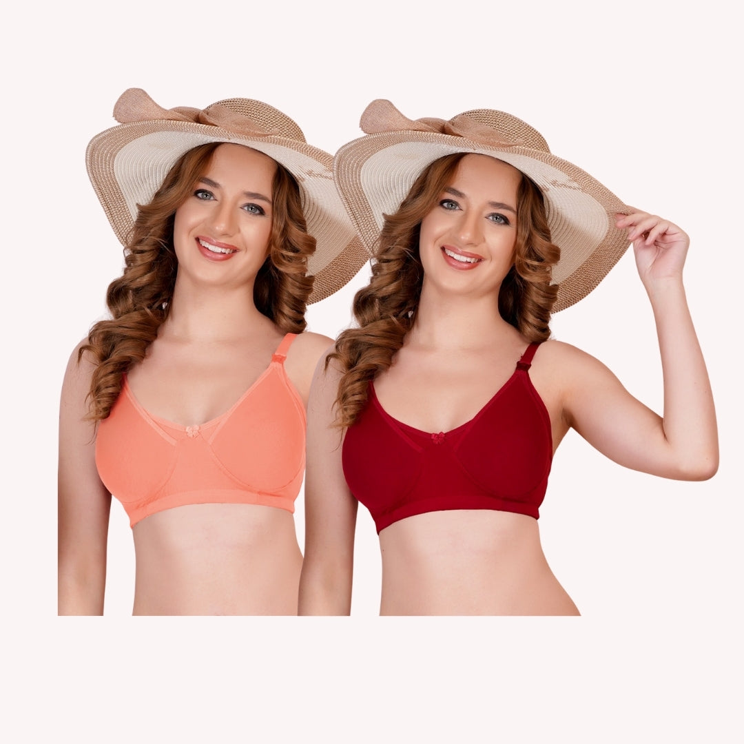 Combo Maternity Nursing Sleep Bra Pack of 2