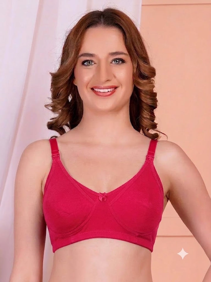 Clip-down Nursing Bra – Bamboo Cotton