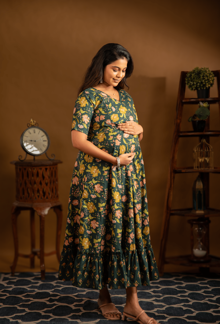 FInch Maternity Cotton kurthi