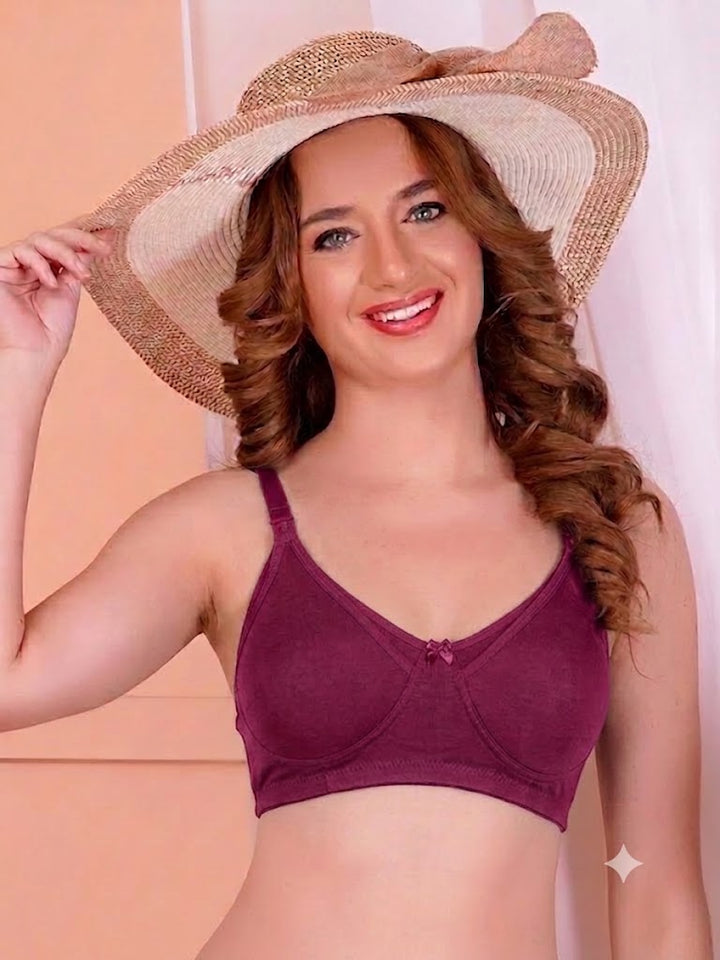 Clip-down Nursing Bra – Bamboo Cotton
