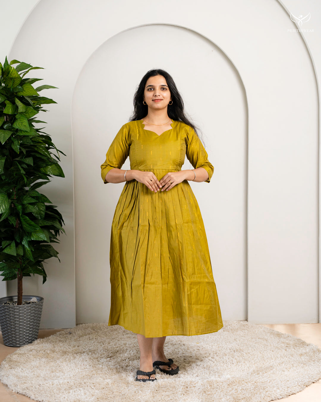 Oviya  Maternity Dress
