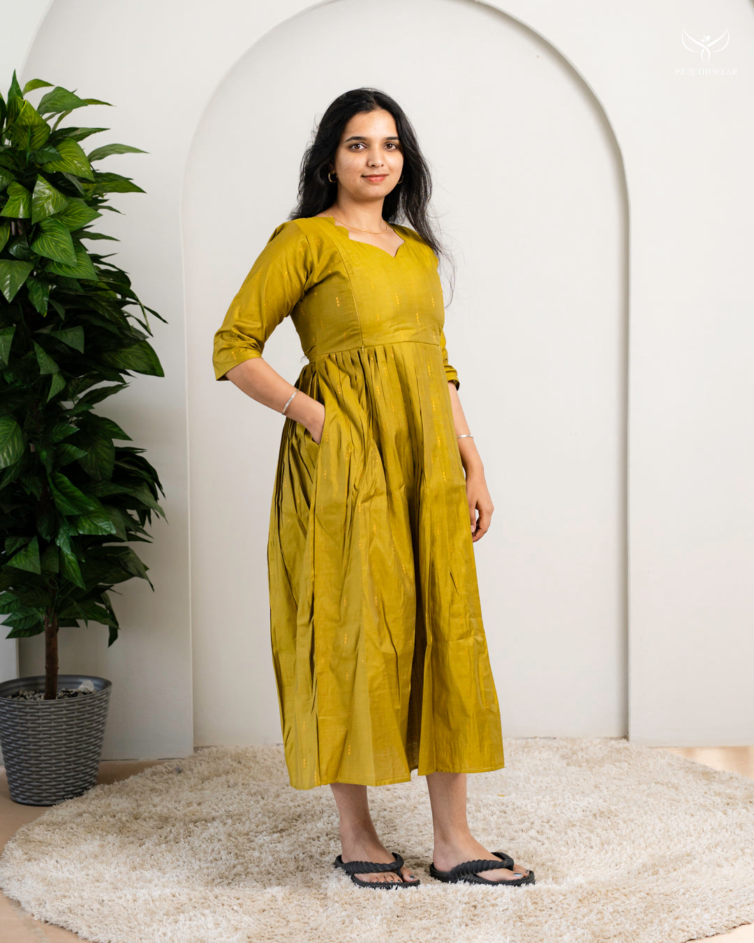 Oviya  Maternity Dress