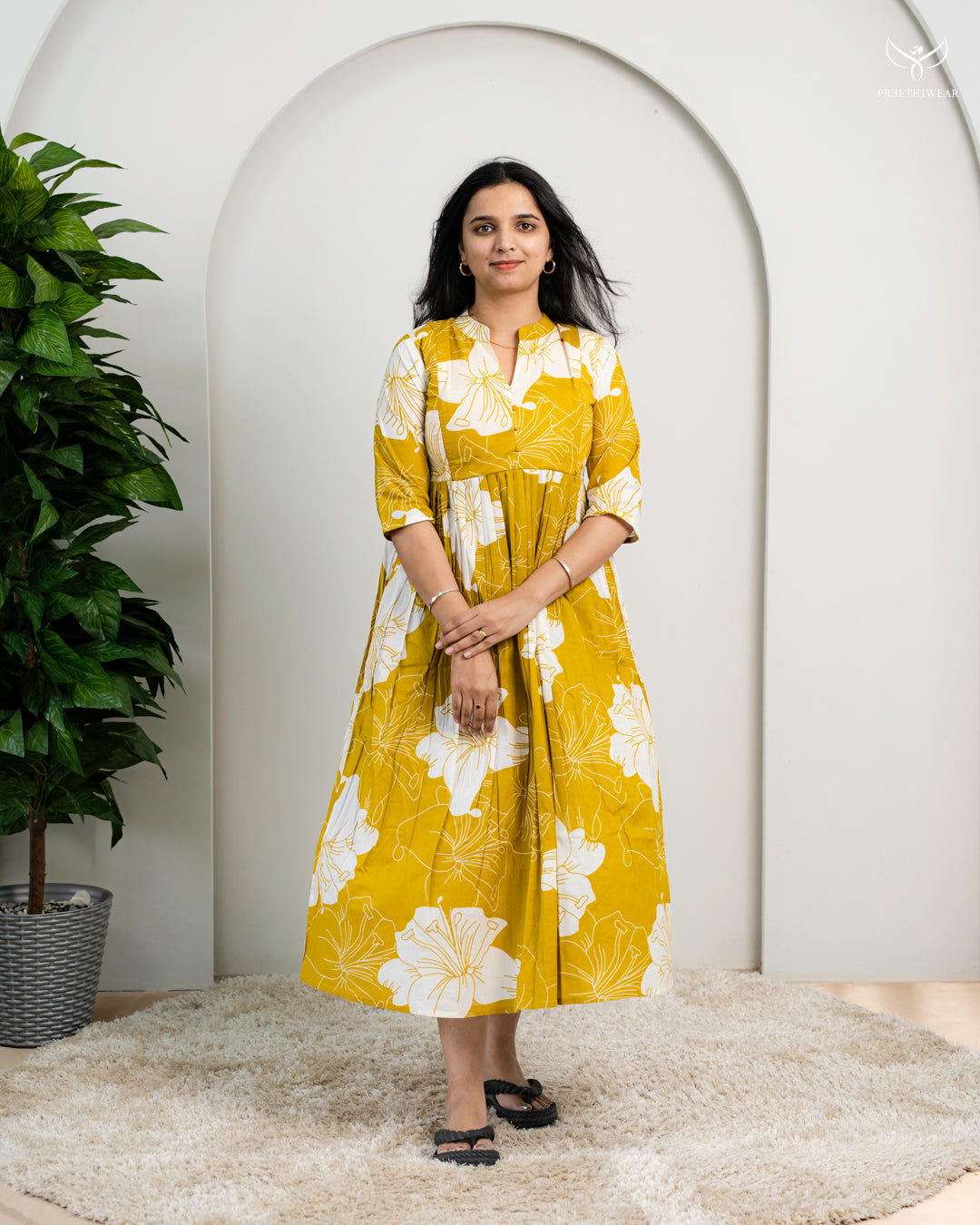 Nasila  Maternity Dress