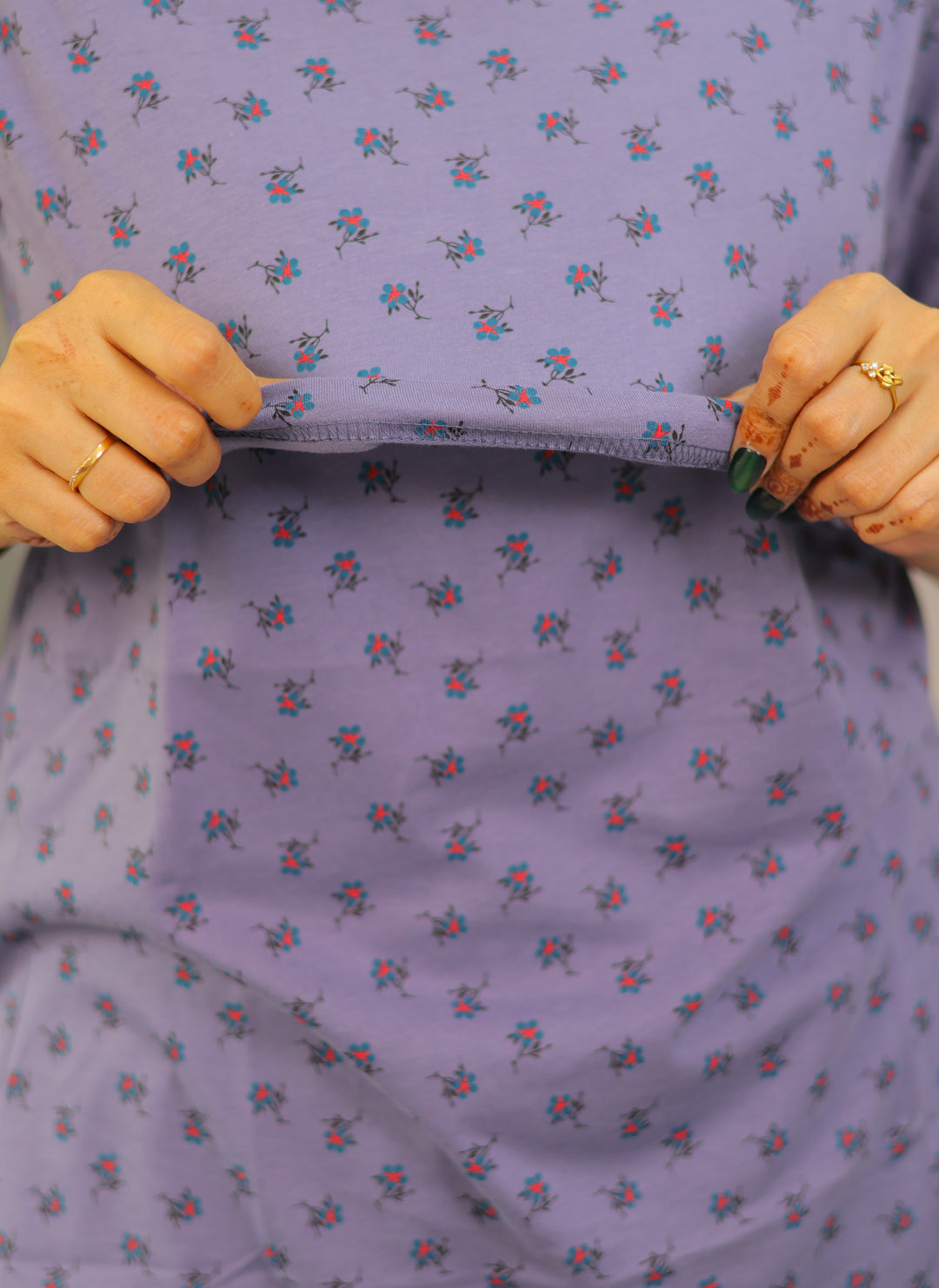 Sushma1 SoftCotton Maternity Top Pant Set