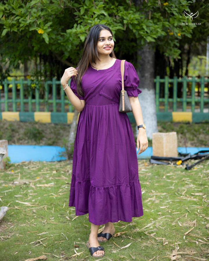 Divija Maternity Dress  (PREORDER-JULY16) 3