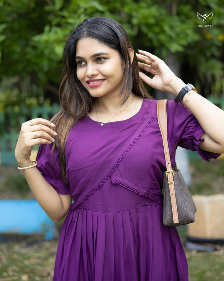 Divija Maternity Dress  (PREORDER-JULY16) 3