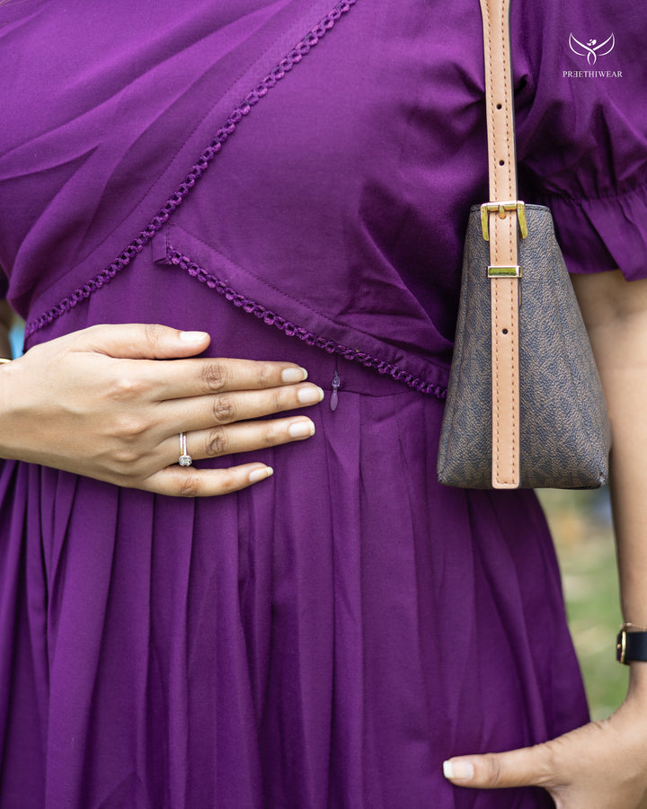 Divija Maternity Dress  (PREORDER-JULY16) 3