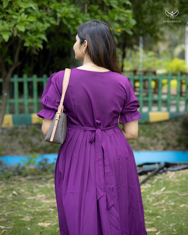 Divija Maternity Dress  (PREORDER-JULY16) 3