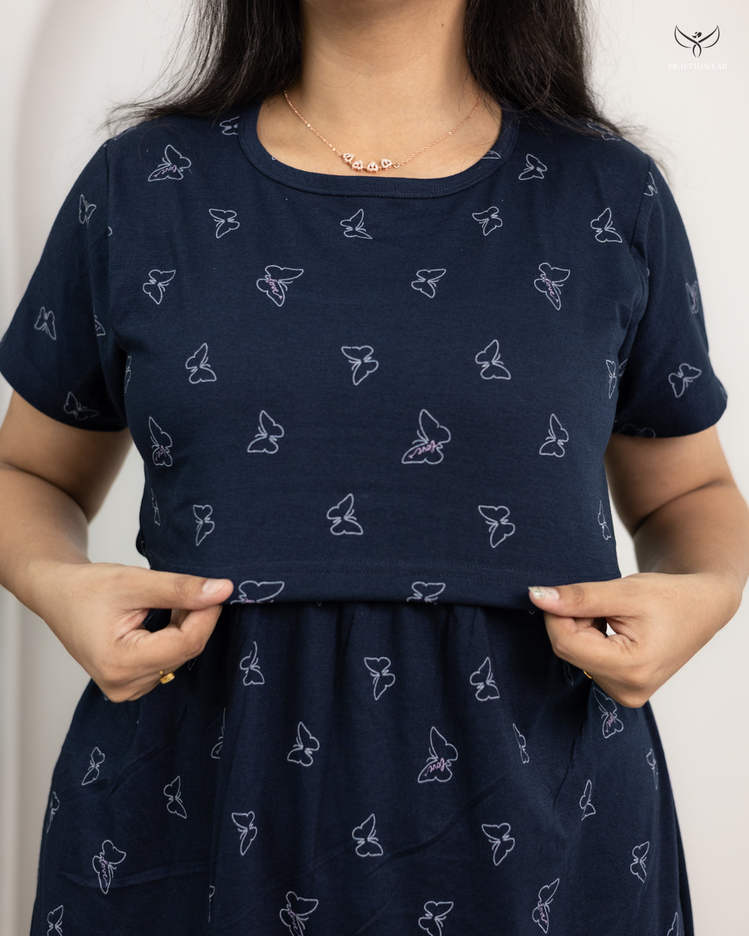 Loshini  SoftCotton Full Length Maternity Loungewear