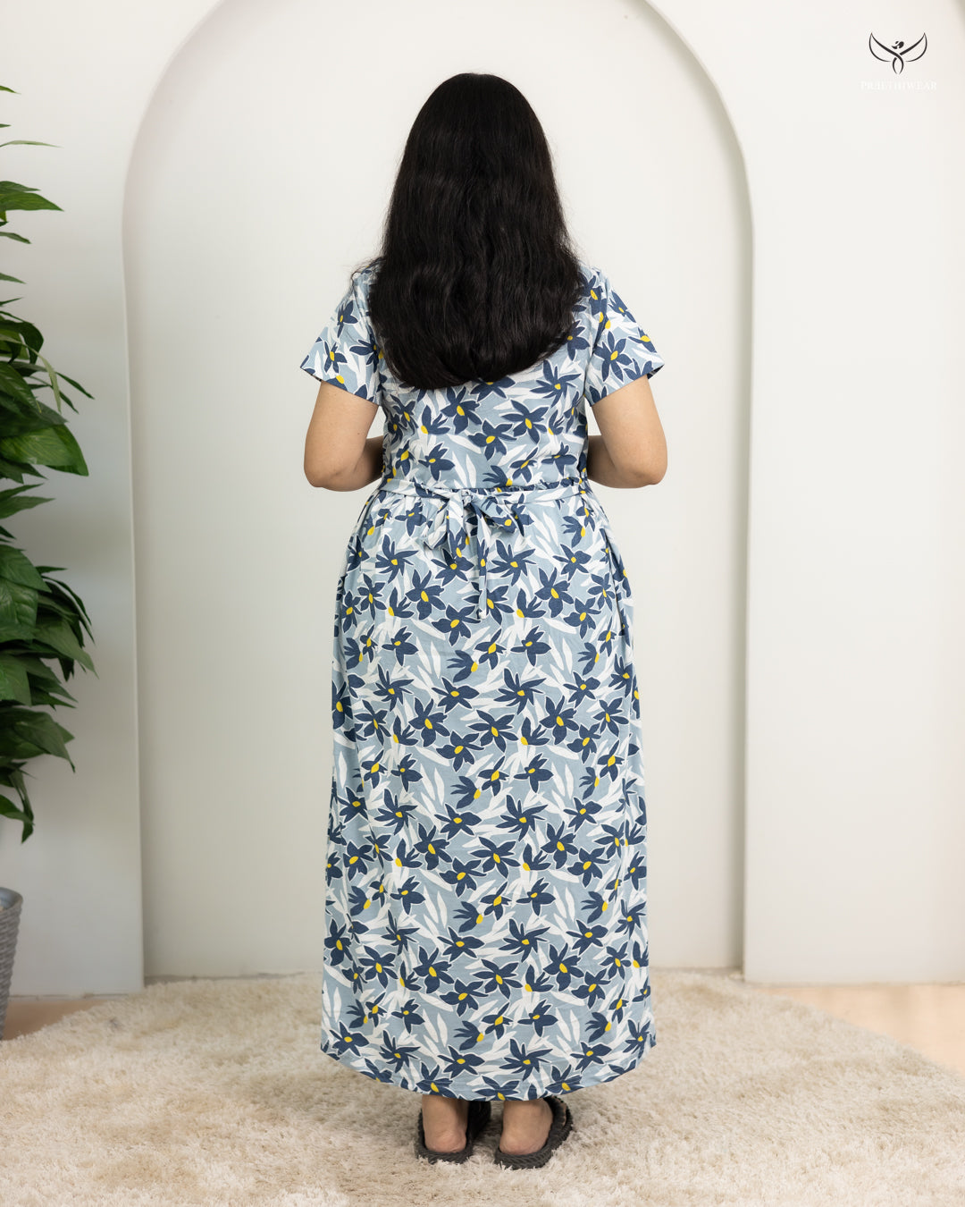 Tora  SoftCotton Full Length Maternity Loungewear