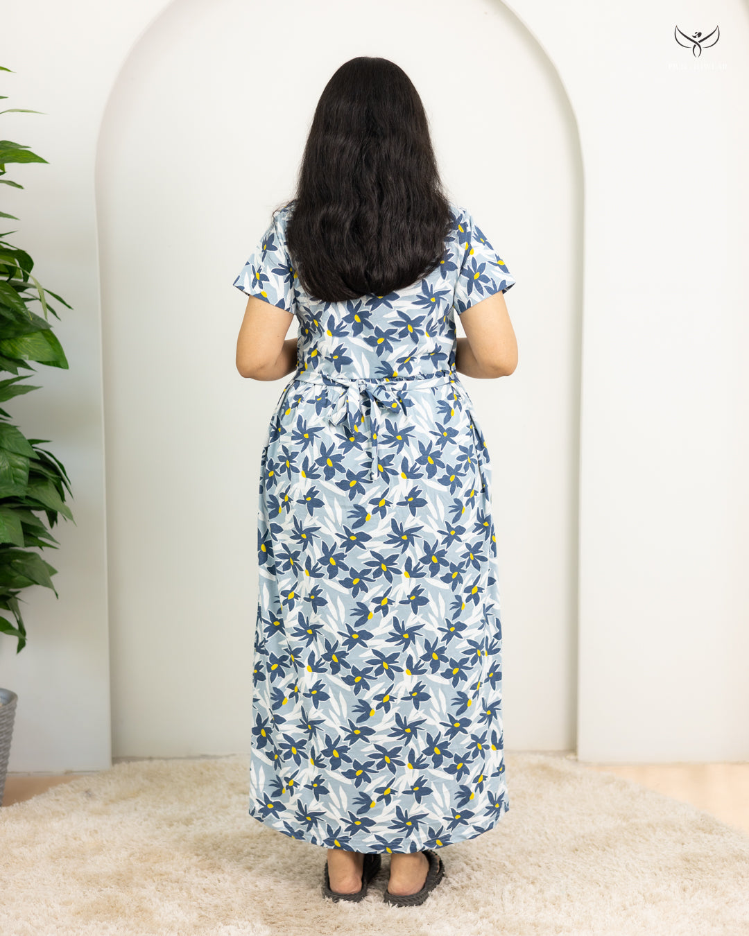 Tora  SoftCotton Full Length Maternity Loungewear