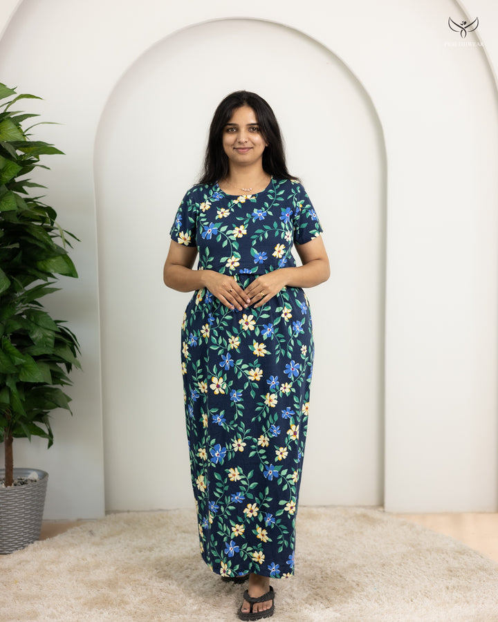 Renee  SoftCotton Full Length Maternity Loungewear