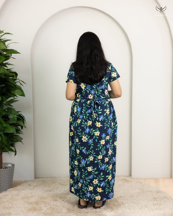 Renee  SoftCotton Full Length Maternity Loungewear