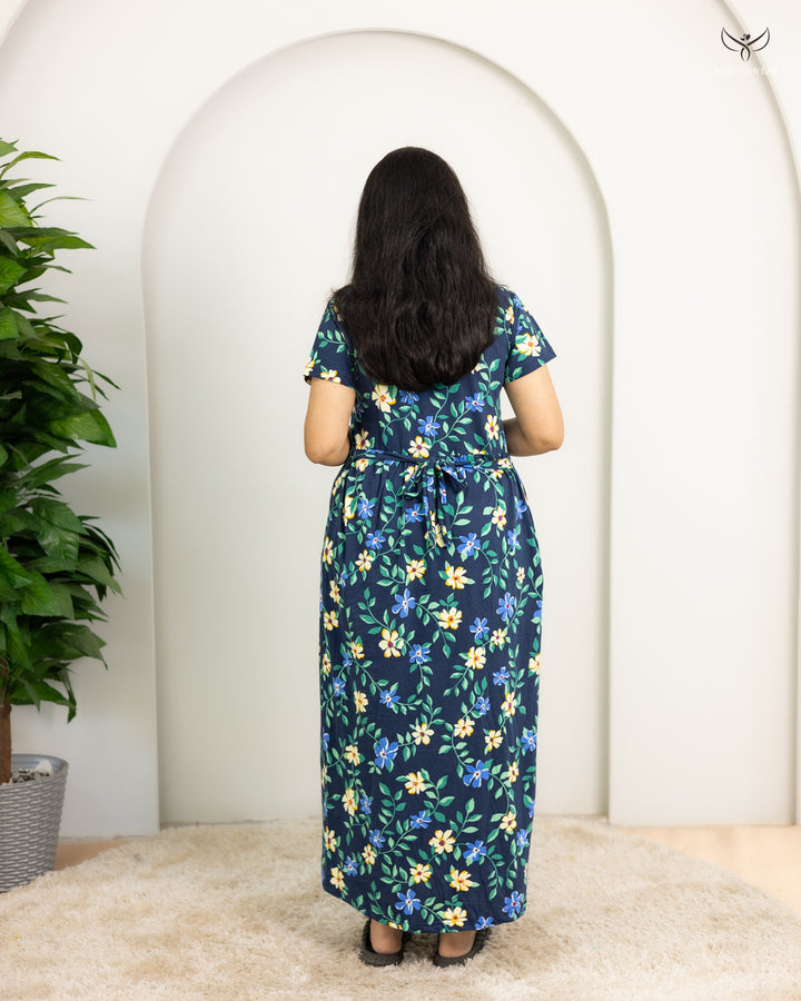 Renee  SoftCotton Full Length Maternity Loungewear